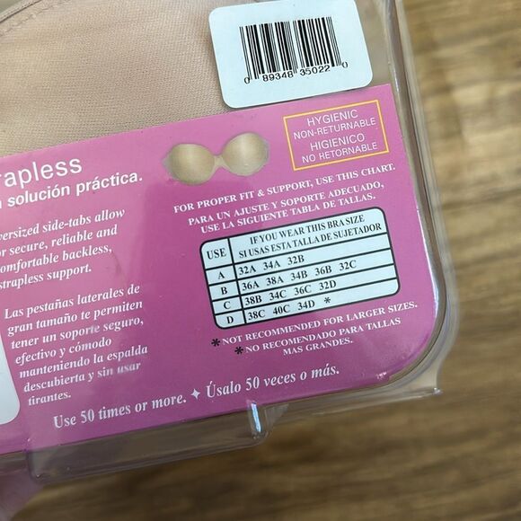Supportables Strapless Bra - Nude C Cup NWT - Picture 3 of 3